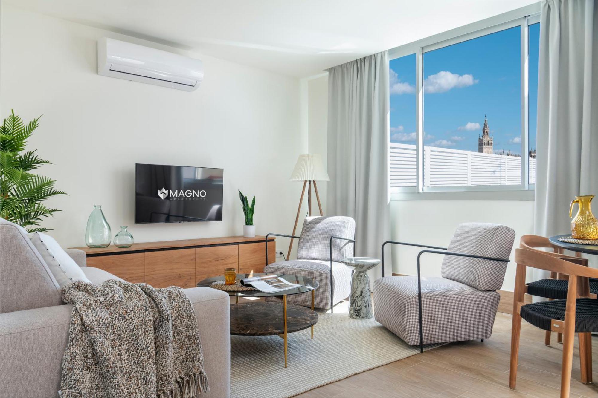 Magno Apartments Almansa 塞维利亚 外观 照片